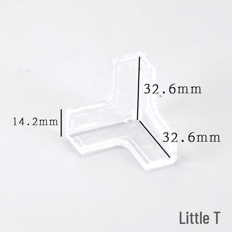 Soft Silicone Transparent Corner Protector for Tables, Beds, and Cabinets