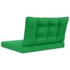 Outdoor Sofa Cushion 2 Pcs Green Polyester