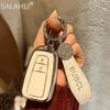 Full Cover Soft TPU Car Key Case For S1 Camry Corolla C-HR CHR Prado 2018 2017 Prius 2 Buttons Protection Auto Accessories JH0