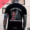 Gothic Harajuku Biker Skull Graphic Tshirts Men Fashion Trend Short Sleev Tops Dark Punk Skulls Retro T Shirt Male Oversized Tee