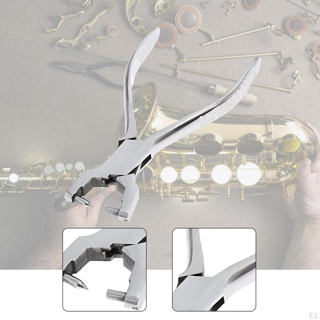 Saxophone Pin Spring Pliers Comfortable Grip Ergonomic for Woodwind Instrument Repair Accessories