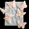 Moldes de resina para joyería, llaveros, mariposas y silicona para fundición de resina, colgantes, llaveros y pendientes.