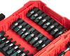 Amazon Basic Impact Driver Bit One 42 Pieces Set, Phillips, Torx, Slotted, Size,