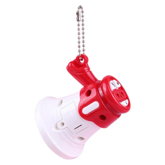 Voice Recording Speaker Keychain 3 Sound Effects Loudspeaker Trick Toy Funny Music Pendant Funny Prank Gadget for Parties Office Classroom