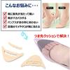 BONU Toe Cushions (2 Pairs, 4 Pieces) - Toe Support, Prevents Squeaking, Blisters, Calluses, and Blisters, Shoe Insoles, Shoe Size Adjustment, and Loo