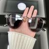Retro Square Sunglasses Women Fashion Plastic Frame Vintage Sun Glasses Men Stylish Oversized Eyewear