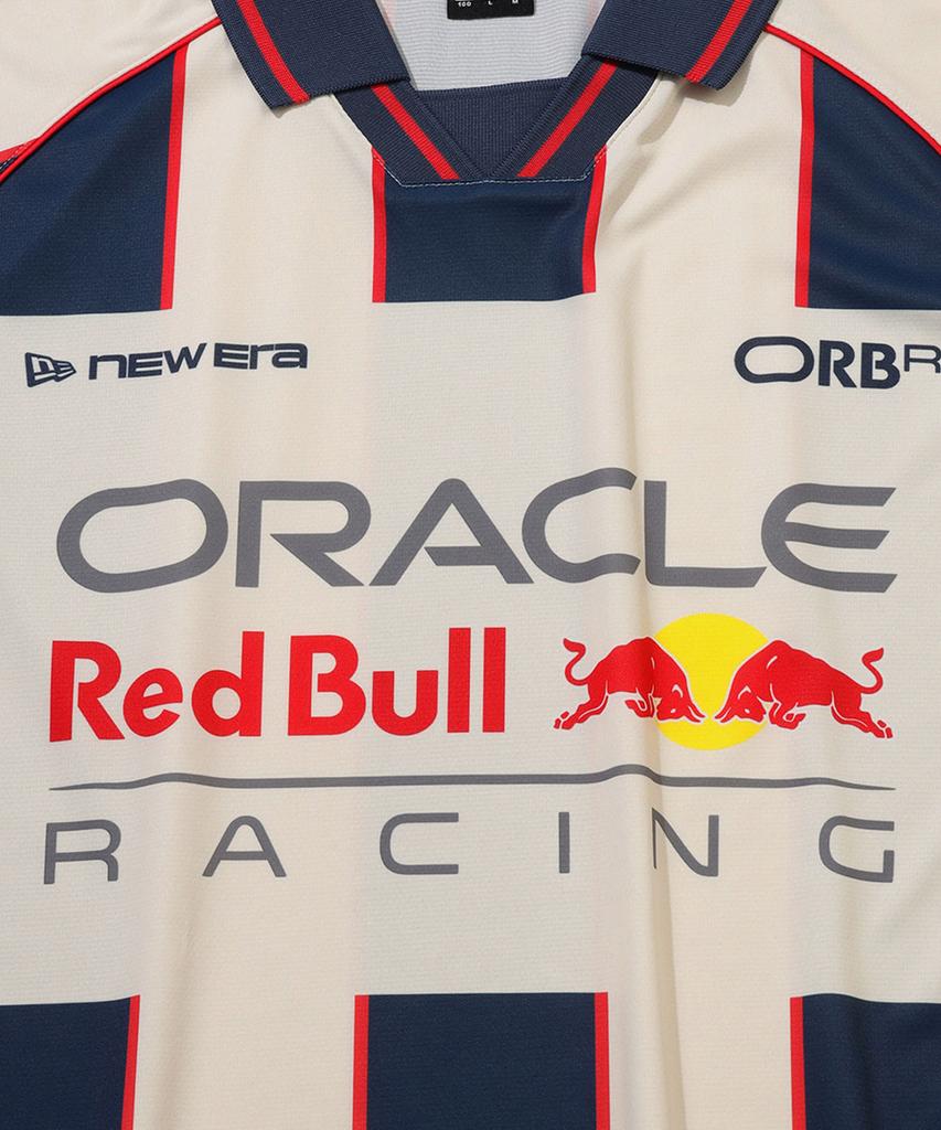 NEW ERA Oracle Red Bull Racing Sports Jersey Ivory