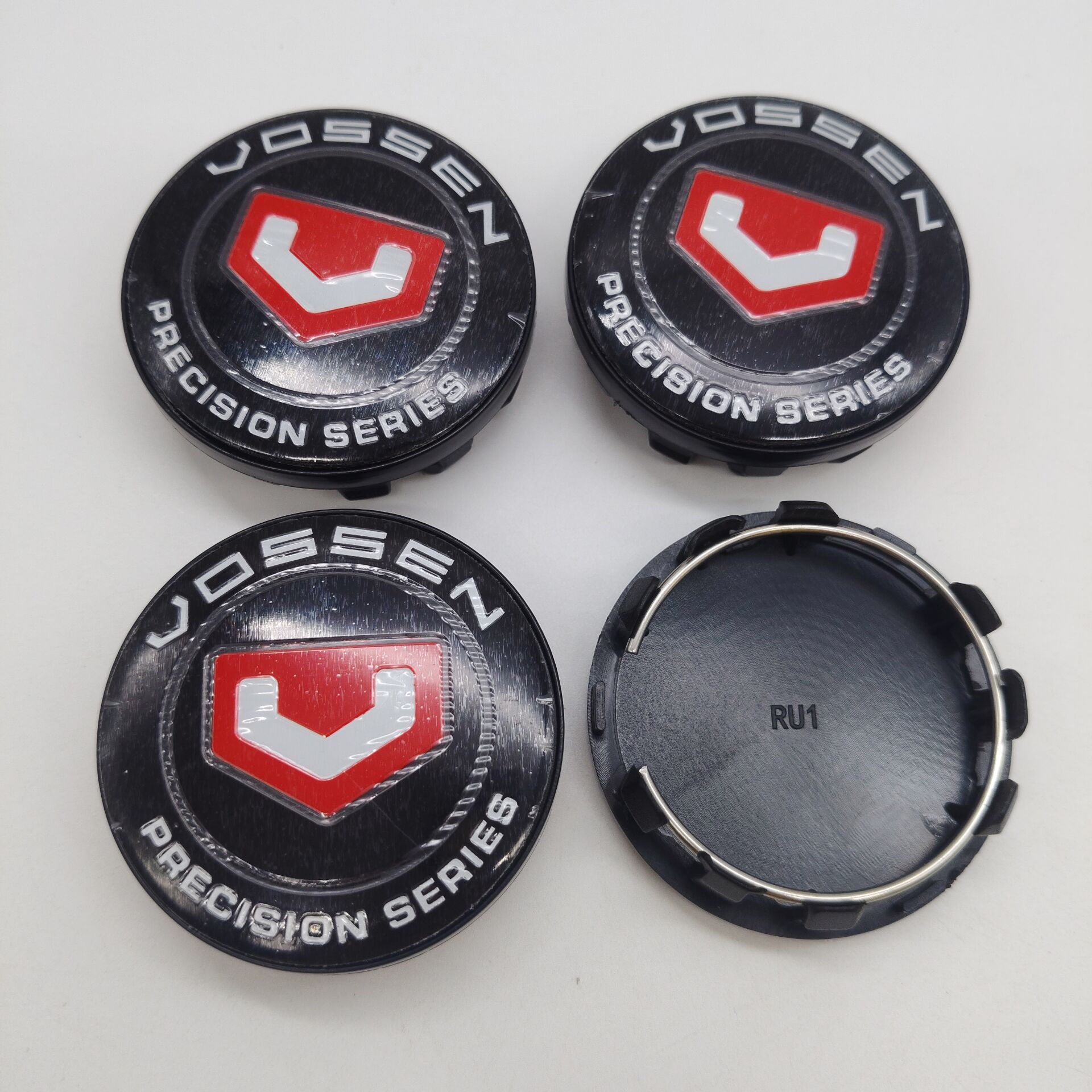 4pcs 59mm Vossen Car Wheel Center Hub Rim Cap Cover VOSSEN Emblem Badge Wheel Cover Cap Hubcaps Replacement Accessories 4pcs for VOSSEN&59mm Cap (cilp)