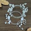 Flower Wreath Die Cut For Scrapbooking Card Making Photo Album Decorative Embossing Paper Die Carbon Steel Cutting Dies