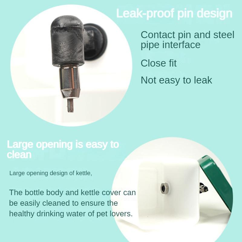 Tavşan Totoro Ateşleme İğnesi Sızdırmaz Su Isıtıcısı Kobay Kobay Papağan Sökülmesi Gerekmeyen Doğrudan Sulama Sincap Büyük Boy Su Çeşmesi