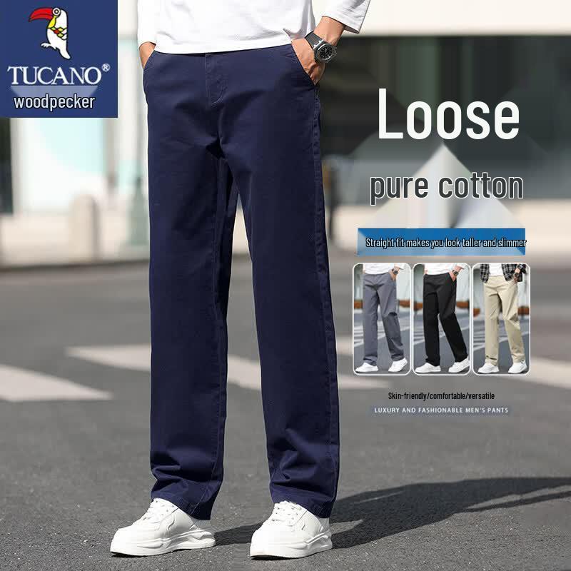 TUCANO Men s Summer Straight Fit Casual Pants 38