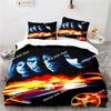 3D Printed Fast and Furious Love Child Duvet Cover Set HD Comforter Cover Bedclothes for Kids Bedding Sets Bedroom Decor