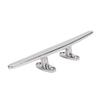 10in Dock Cleat 316 Stainless Steel Polished Heavy Duty Deck Rope Cleat for Boat Yacht Marine