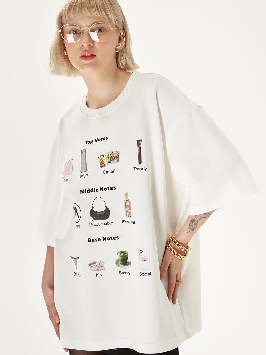 NOT TODAY print T-shirt XL