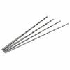 Multiple materials Round Shank Diameter High-speed Steel Straight Shank Long Sturdy Wear-resistant Twist Drill Set 9Pcs