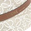 LOEWE K820HB1X41 Anagram jacquard logo Bucket hat bob hat BeigeBased Unused