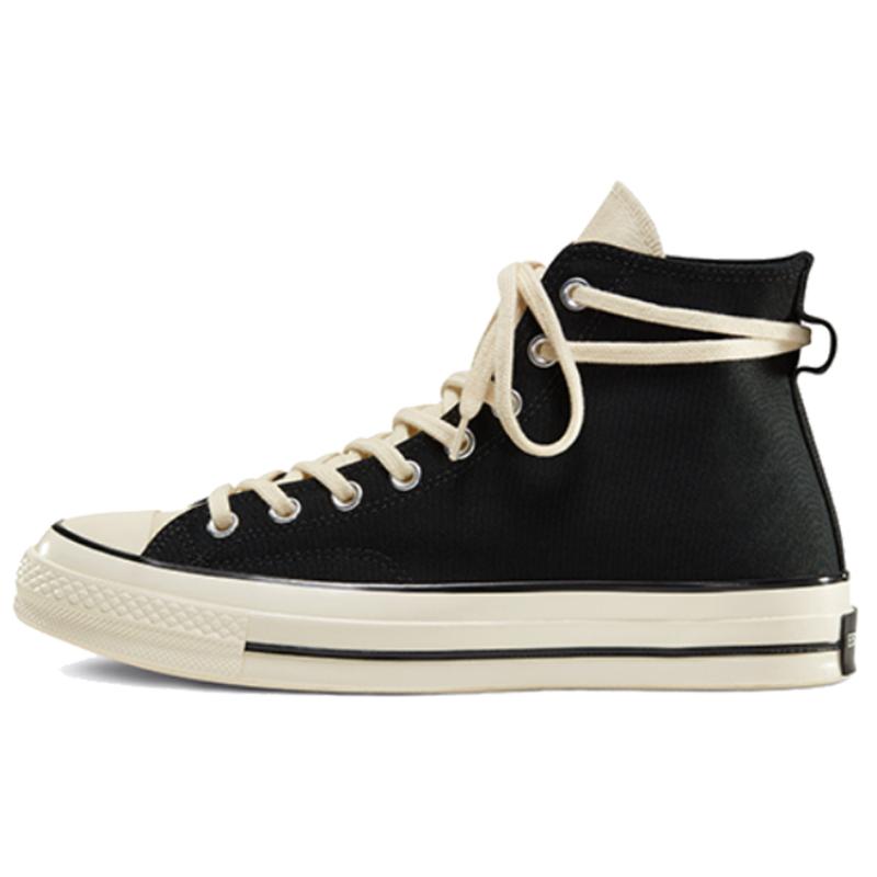 Fear of God Essentials x Converse Chuck 70 Comfortable & Versatile Casual High-Top Canvas Unisex Black 2020 Edition