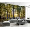 Mural Sunny Forest Landscape Living Room Home Decor Photo Wallpaper