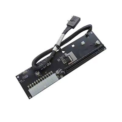 Adaptador de tarjeta gráfica NVMe M.2 a SFF 8612 para conexión externa de tarjeta de expansión de computadora