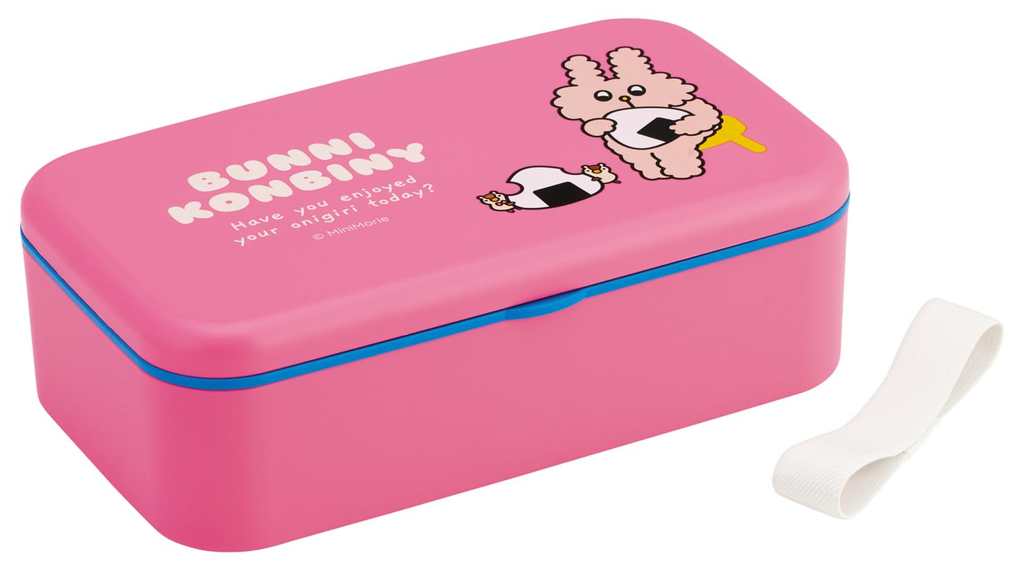 

Skater Lunch Box with Bento Box with Lunch Made in Bunny Convenience Store Cutlery, 1000ml, Belt, Japan, PLB10SF-A