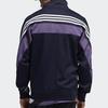 Adidas Originals Trefoil Stand Collar Casual Sports Jacket Men Outerwear Navy-Blue FM1524