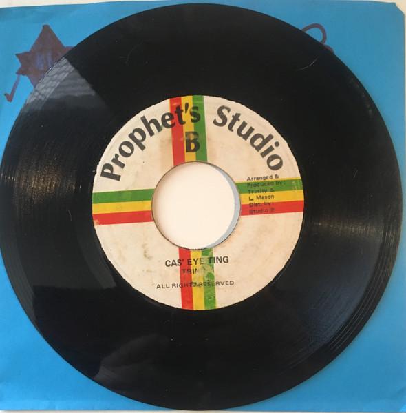 

7-дюймовая пластинка TRINITY CasEye Ting NONE Prophets Studi 1979 Ямайка Регги Ска Даб Б/у