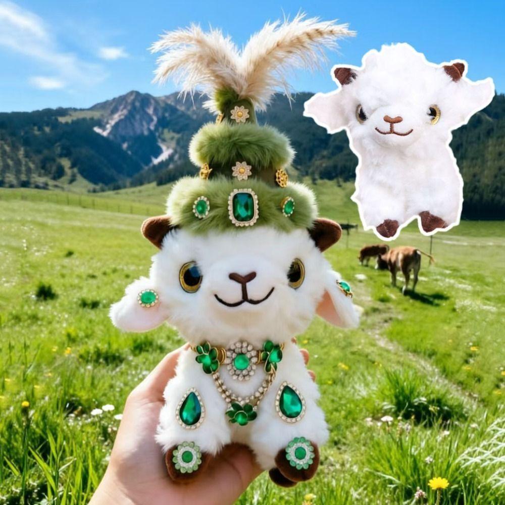 Xinjiang Little Lamb Keychain Bare-faced Sheep Tourist Souvenirs Sheep Keychain Bag Decoration