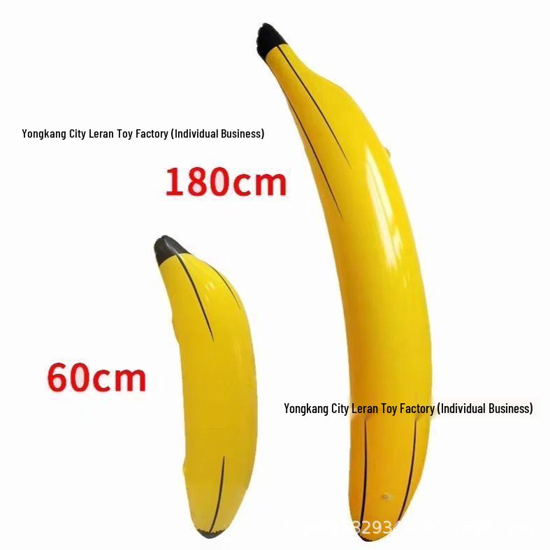 Inflatable Banana Toy - Bachelorette Party & Nightclub Photo Prop