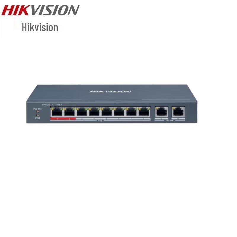

HIKVISION 9-Port 100Mbps Unmanaged PoE Switch CN plug (adapter included)