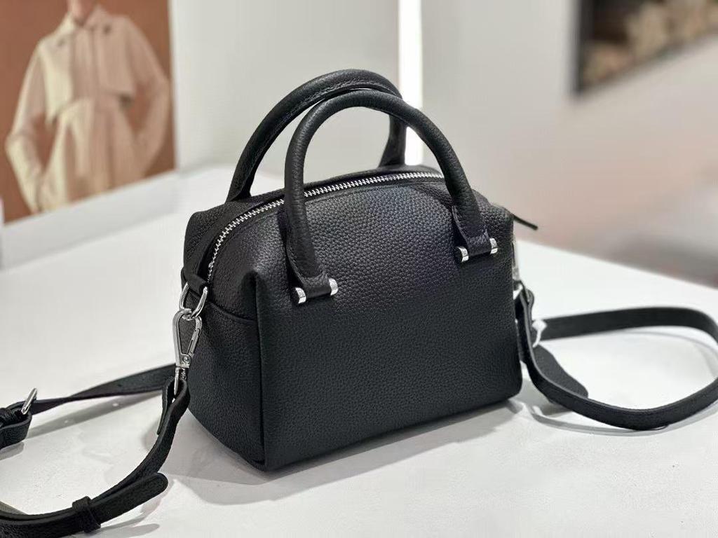 Genuine Leather Women's Candy Box Boston Pillow Crossbody Bag - New 2025 High-End Style
