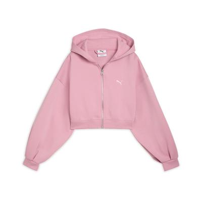 Ess Wardrobe Giacca Corta con Zip Vintage Ampia Comoda Manica Lunga con Cappuccio Giacche da Donna 635073-65