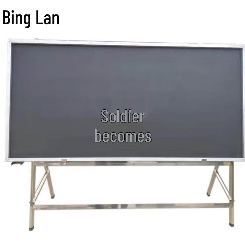 Stainless Steel Framed Blackboard with Stand