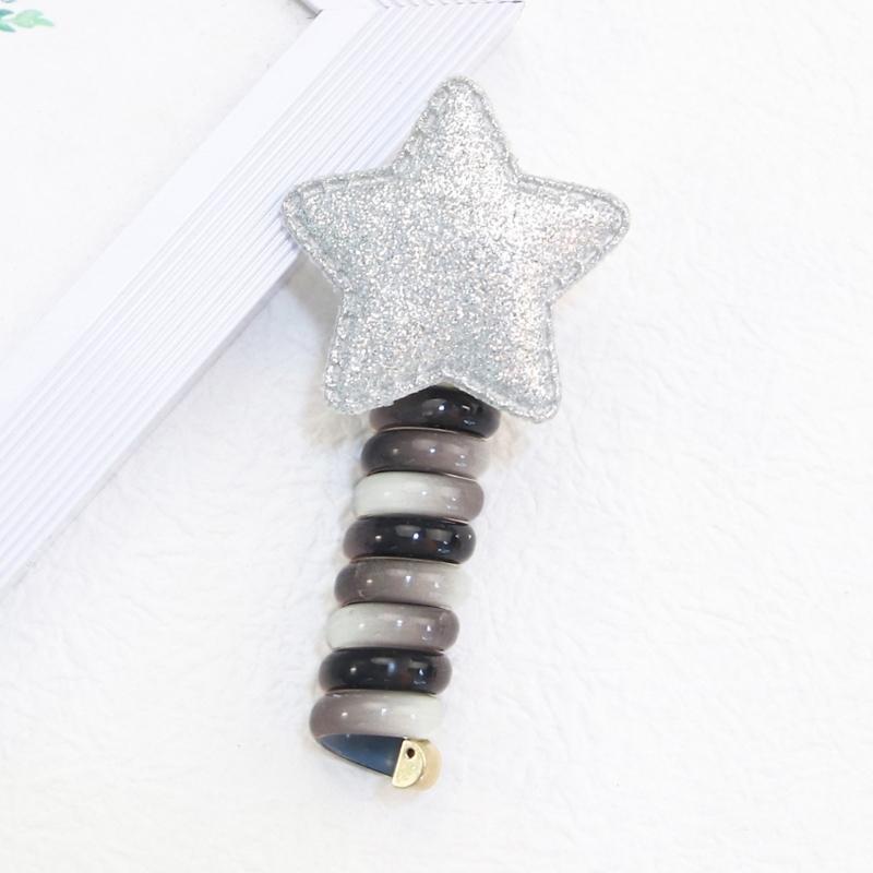 Women Plastic Hair Rope Spirals Hair Rings Teens Hair Ties Hair Shaping Ornament