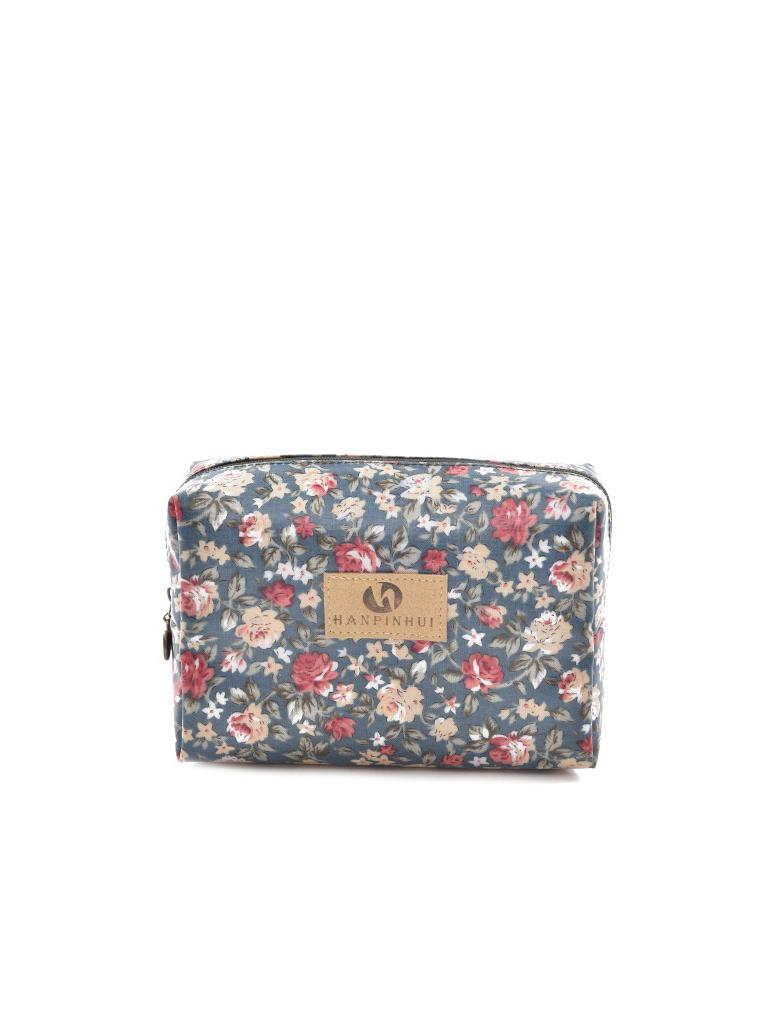 

Korean Style Travel Makeup Bag - Large Capacity, Portable, Multifunctional, Simple Design.