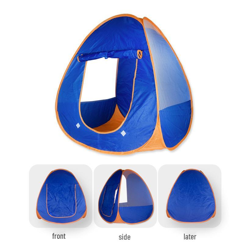 Kids' Multi-Color Foldable Playhouse Tent with Ball Pit