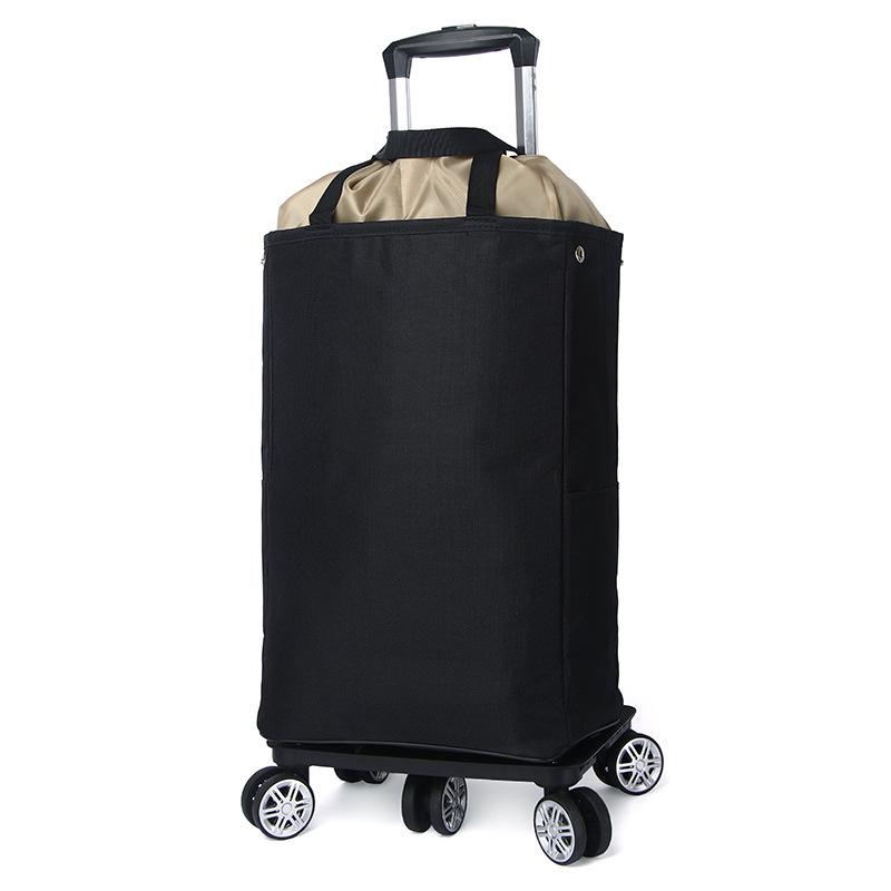 Lightweight Folding Insulated Shopping Cart for Groceries and Home
