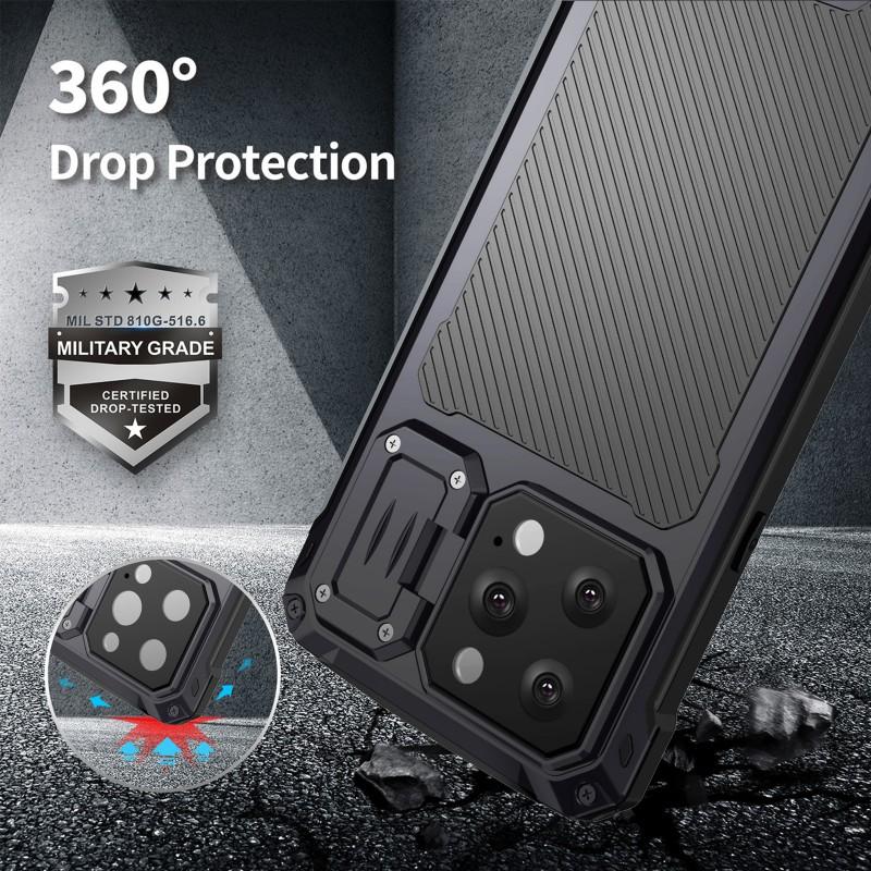 Phone Case IPhone 14 Pro Max Armor Cover With Stand Full Camera Protection Shockproof