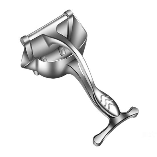 

Manual Juicer Aluminum Alloy Citrus Press Easy Squeeze Juice Extraction Hand Press Juicer Kitchen Fruit Squeezer серебряный
