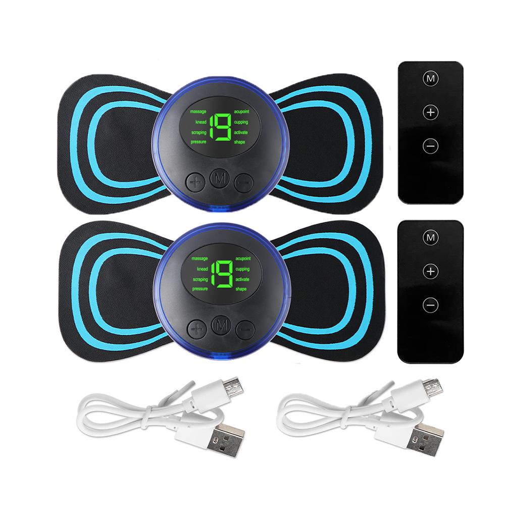 Mini EMS Neck Massager Portable Electric Stretcher For Cervical Pain Relief Shoulder Relaxation Muscle Therapy
