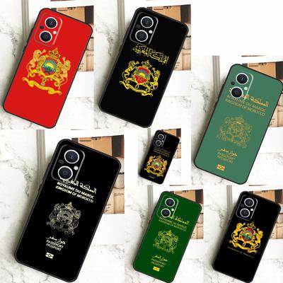 Morocco Flag Coat Of Arms Case For OPPO Reno 8T 4Z 5Z 10 Pro 11 F 4 5 6 7 8 Lite OPPO Find X5 X6 Pro X2 X3 Lite Cover