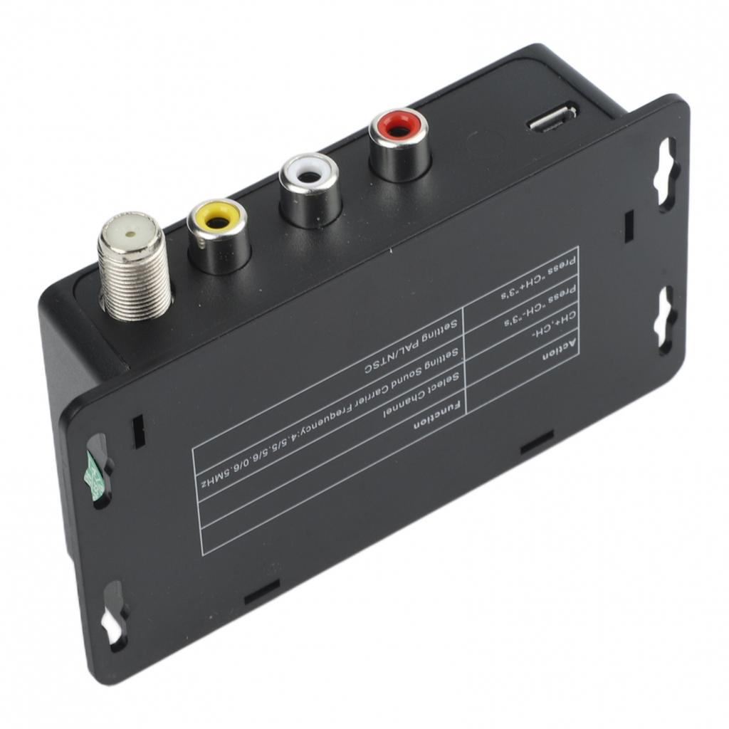 AV To RF Converter RF Modulator Frequency Range 471.25MHz-885.25MHz
