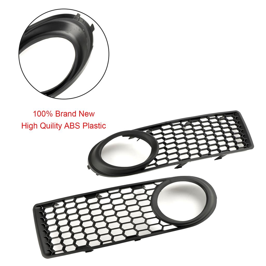 Front Bumper Fog Light Grille Fit VW Volkswagen Beetle & Beetle Convertible