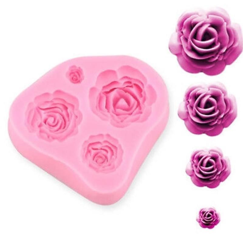 Flexible And Reusable Silicone Sugarcraft Mold For Diy Cake Decorating And Chocolate Baking