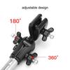 1pc 360 Degree Rotatable Bicycle and Wheelchair Umbrella Stand Adjustable Outdoor Sun Stand Foldable Sun Crown