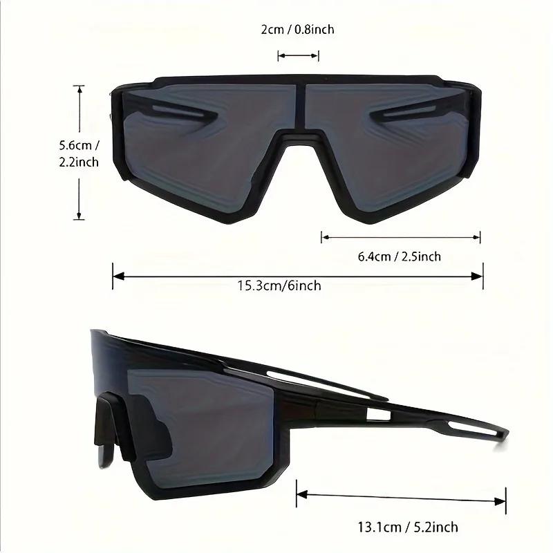 8PCS Cycling Eye Protection Glasses Colorful Outdoor Sunglasses Windproof Skiing Sports Sun Protection Sunglasses