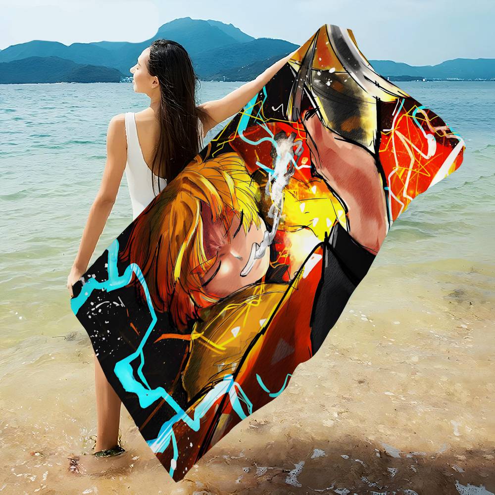 Anime CharacterS A-Agatsumas Zenits Bath Towel Microfiber Soft Water Absorbing Breathable For Girl Kids Decorative Beach Towel