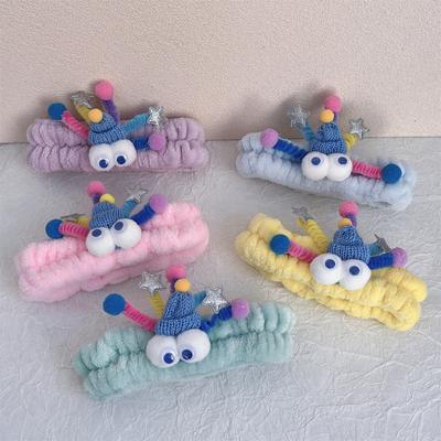 Cartoon Plüsch Haarband Damen Winter Warm Gesichtswäsche Einfach Niedlich Haarbänder Koreanischer Haarreif Stirnband Mädchen Haaraccessoires