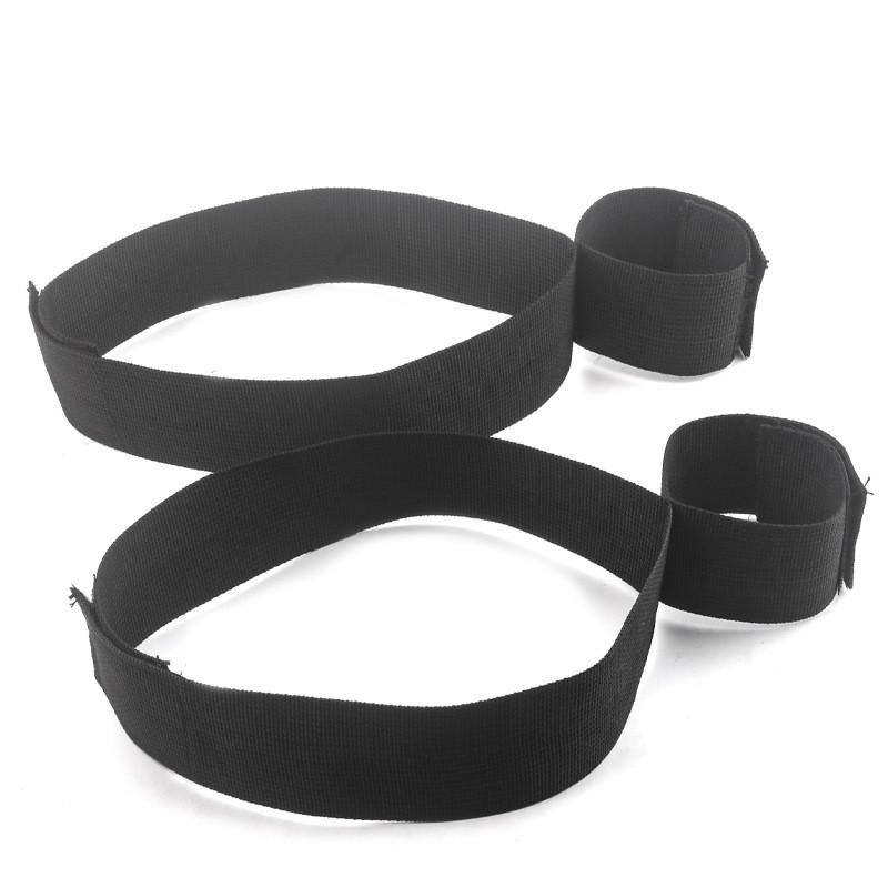 Adults Erotic Bondage Bed Games Sex Equipment Set of Nylon Restraints Handcuffs Ankle Cuffs for Fetish Bdsm Slave Role Play