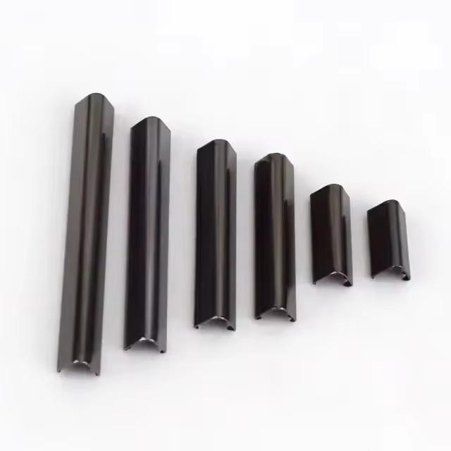 10Pcs Meetee 10-60mm Metal Tail Clip Buckle Bag Strap Webbing End Stopper Clasp Clothes Belt Hook DIY Leather Crafts Accessories