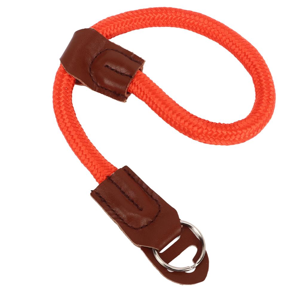 Camera Wrist Strap Round Rope Quick Release Camera Hand Strap for DSLR SLR Mirrorless Khaki